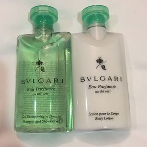 Bvlgari Eau Perfumee shampoo & body lotion